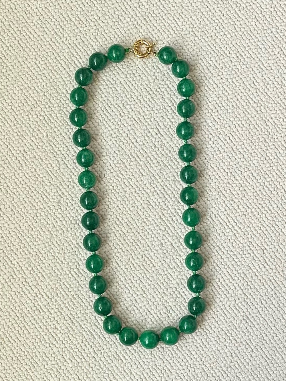 NWOT Tuckernuck Green Jade Necklace